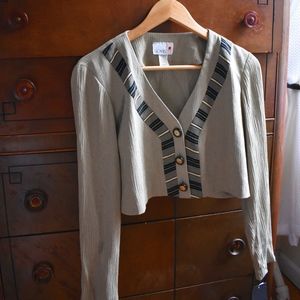 Vintage Crop Top With Clueless Vibes